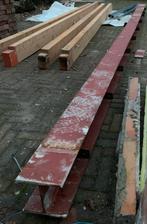 Stalen H-balk H160 - 5,50 meter - Voorbereid plat dak, Doe-het-zelf en Verbouw, Ophalen, Gebruikt, IJzer