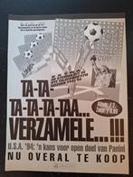 Affiche/knipsel Panini WK 1994, Ophalen of Verzenden, Zo goed als nieuw, Buitenlandse clubs, Poster, Plaatje of Sticker