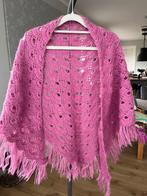 Handgebreide paarse sjaal, Ophalen of Verzenden, Nieuw, Maat 42/44 (L), Paars