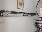 Oude retro metalen kapstokken TEAB., Ophalen, Gebruikt, Wandkapstok, 150 tot 200 cm