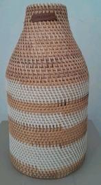 Rotan vaas van Rivera Maison Nieuw!, Overige materialen, Overige kleuren, Ophalen of Verzenden, Zo goed als nieuw
