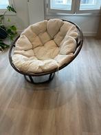 Papasan stoel, Huis en Inrichting, Fauteuils, Ophalen, Gebruikt, Hout, 100 tot 125 cm