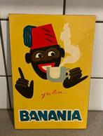 Prachtig reclamebord Y’a bon banania, Ophalen of Verzenden, Zo goed als nieuw, Reclamebord