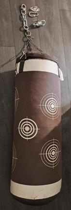 Bokszak en ophangsysteem, Ophalen, Gebruikt, Bokszak