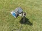 bouwlamp met steigerklem, Ophalen, Gebruikt, 500 watt of meer, Lamp met armatuur