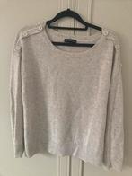 100% Kasjmier Trui M C&A Licht Grijs / Beige, Maat 38/40 (M), Verzenden, Beige, Zo goed als nieuw