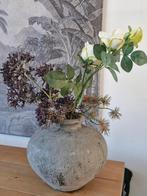 Kunstbloemen met vaas, Huis en Inrichting, Woonaccessoires | Kunstplanten en Kunstbloemen, Ophalen of Verzenden, Gebruikt, Binnen