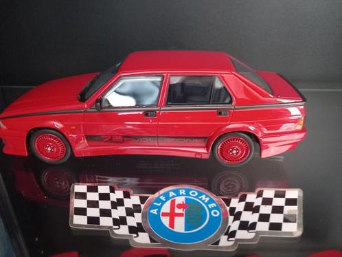 Alfa Romeo 75 1.8i Turbo Evoluzione, Hobby en Vrije tijd, Modelauto's | 1:18, Zo goed als nieuw, Norev, Ophalen of Verzenden