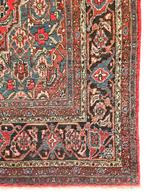 Handmade Persian wool Hamadan Husseinabad carpet 272x355cm, Persian Perzisch vintage oosters hype, Crème, 200 cm of meer, Ophalen of Verzenden