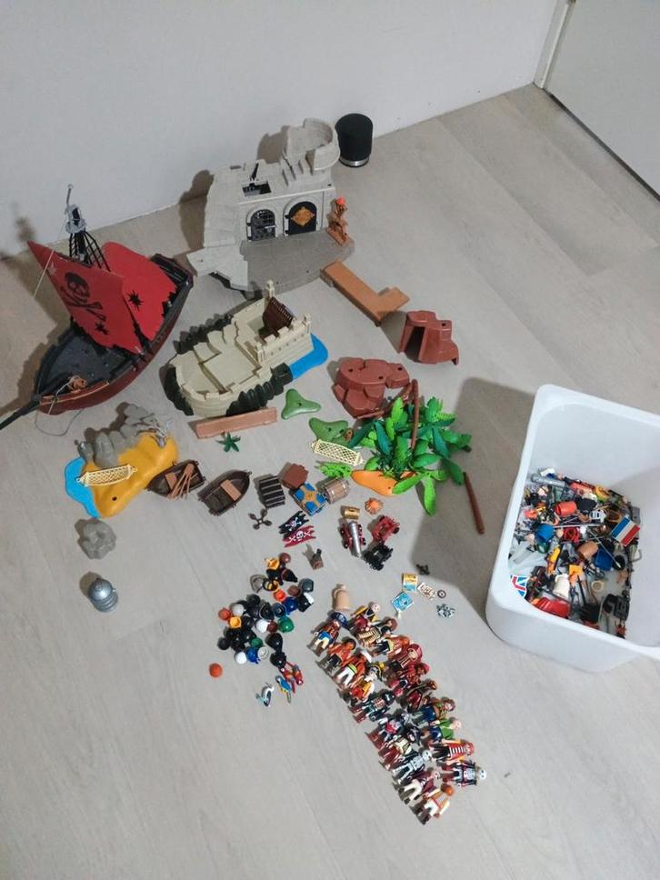 Heel veel piraten Playmobil, Kinderen en Baby's, Speelgoed | Playmobil, Gebruikt, Ophalen