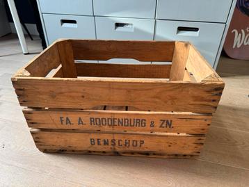 Oud Fruitkrat - Decoratie voor je kamer beschikbaar voor biedingen