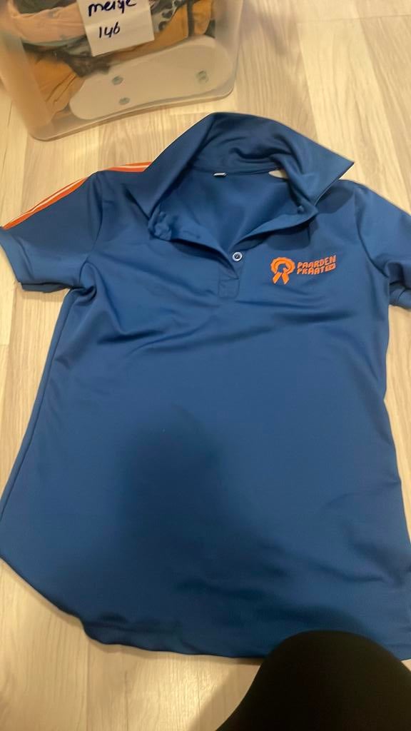 Paardenpraattv polo maat 152, Ophalen, Zo goed als nieuw, Dressuur, Bovenkleding