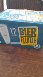 Bierfluitjes, Ophalen of Verzenden, Zo goed als nieuw, Glas, Overige stijlen
