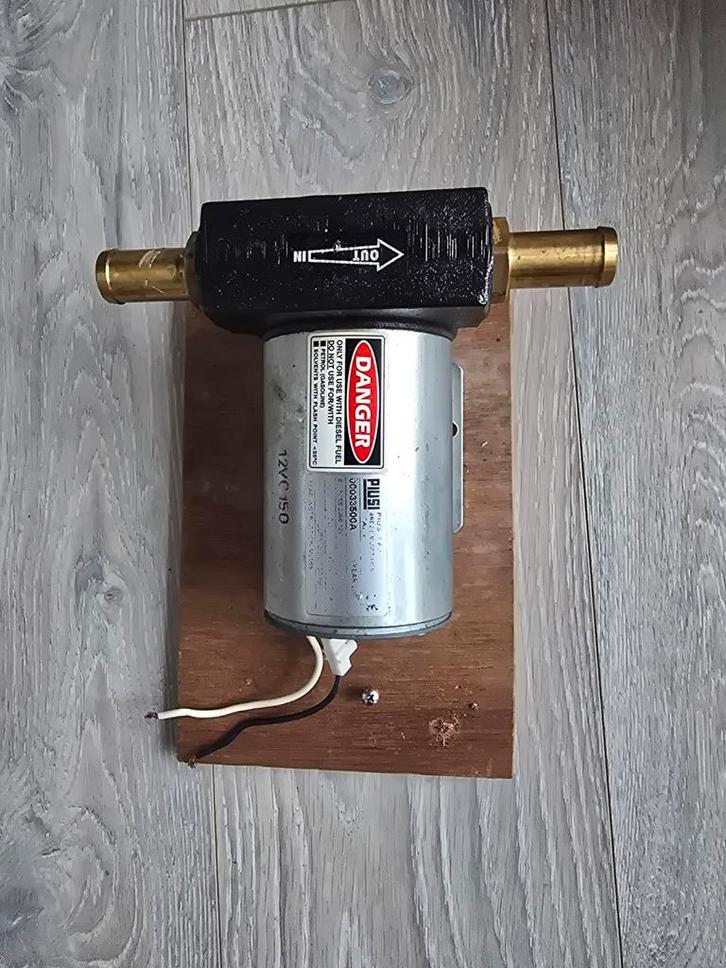 12V Oliepomp - Diesel, Watersport en Boten, Accessoires en Onderhoud, Gebruikt, Ophalen of Verzenden