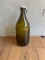 Vintage Zweedse gistfles, Ophalen, Overige kleuren, Minder dan 50 cm, Glas