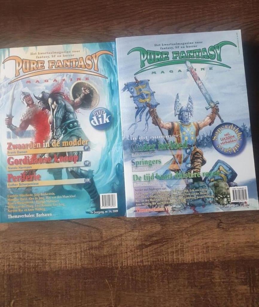 Pure Fantasy Magazine - 2 stuks, Boeken, Ophalen of Verzenden, Gelezen, Diverse