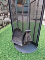 Openhaardset met gereedschap, Ophalen, Gebruikt, Hout, Houtkachel