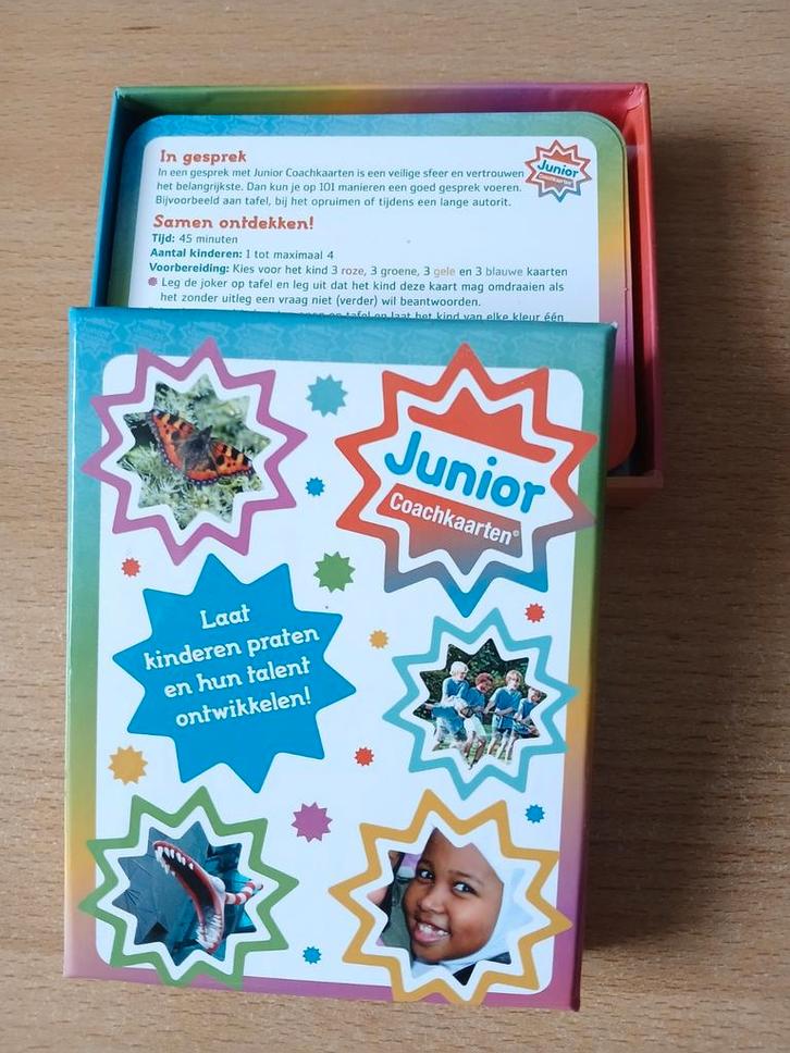 Junior Coachkaarten - Spel voor Kinderen, Kinderen en Baby's, Speelgoed | Educatief en Creatief, Nieuw, Taal en Lezen, Ontdekken