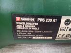 Parkside Slijptol PWS 30A1 240 volt, Ophalen of Verzenden, Gebruikt, Minder dan 700 watt, Haakse handslijpmachine