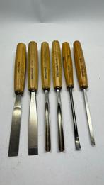6 PFEIl gutsen ( swiss made guts beitels ), Ophalen of Verzenden, Meerdere media