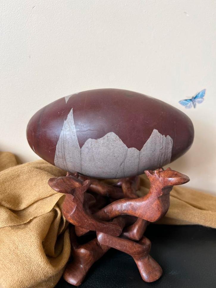 Shiva lingham XL standaard beschermt transformatie TIP, Sieraden, Tassen en Uiterlijk, Edelstenen, Ophalen of Verzenden