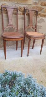 Set (2)antieke Parijse stoelen Louis XVI stijl 1930, Ophalen