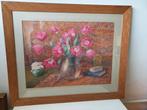 Uitbloeiende Tulpen in Vaas - H.A. Ravenswaaij, Antiek en Kunst, Ophalen