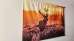 Wandkleed , afbeelding hert, Ophalen, Zo goed als nieuw