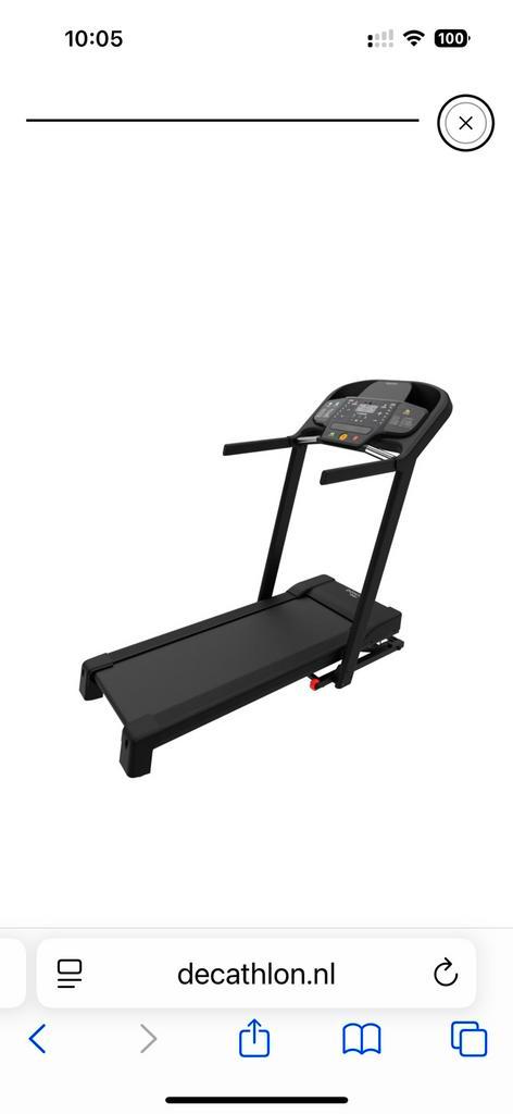 Domyos T540C loopband zgan, Sport en Fitness, Fitnessapparatuur, Zo goed als nieuw, Loopband, Ophalen