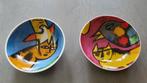 Twee Corneille schaaltjes, Antiek en Kunst, Kunst | Designobjecten, Ophalen of Verzenden