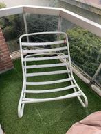 Witte Fatboy Rock 'n Roll Stoel + Extra Fatboy, Ophalen of Verzenden, Gebruikt, Metaal
