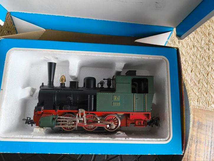 Märklin
Minex 0e
3400
Stoom lok, Hobby en Vrije tijd, Modeltreinen | H0, Gebruikt, Locomotief, Wisselstroom, Märklin, Ophalen of Verzenden