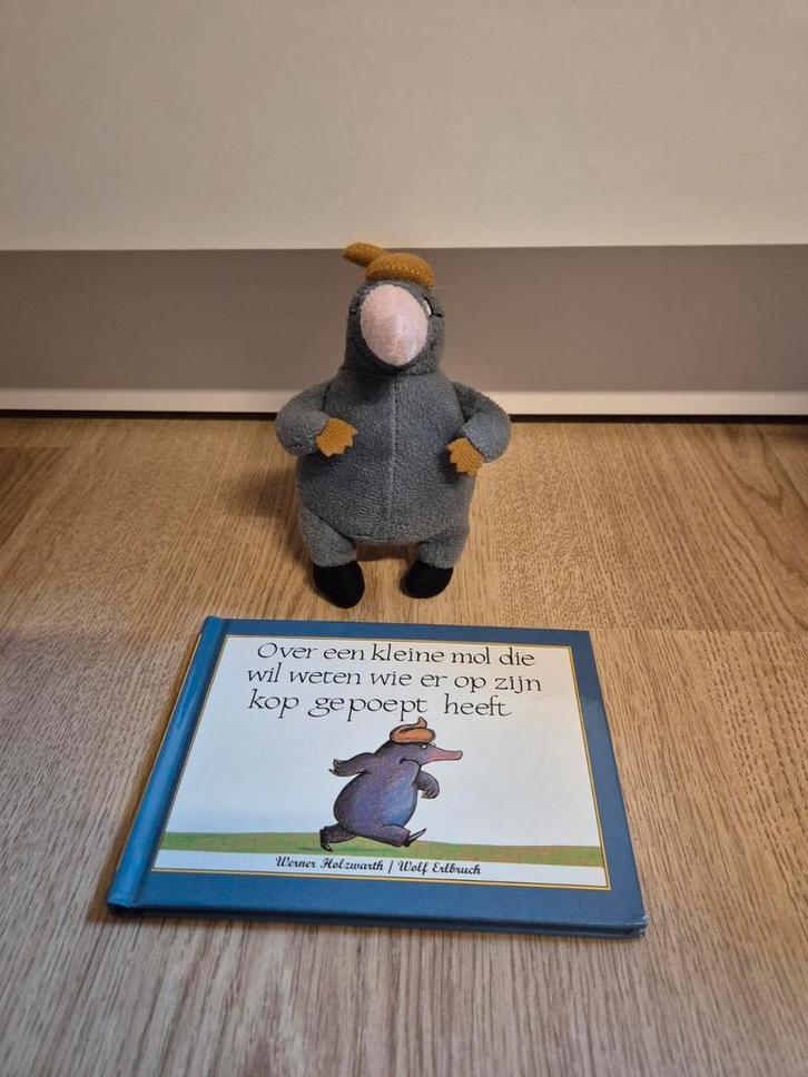 Mol die wil weten wie er op zijn kop gepoept heeft, Boeken, Prentenboeken en Plaatjesalbums, Ophalen of Verzenden