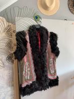 Vintage afghaanse waistcoat M bohemian gilet, Maat 38/40 (M), -, -, Ophalen of Verzenden