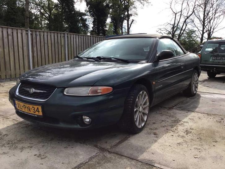 Chrysler - 1999 - Stratus - 2.5i V6 LX Conv. - Personenauto, Auto's, Chrysler, Bedrijf, Stratus, Open dak, Overige brandstoffen