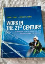 Studieboek Work in the 21st Century, Boeken, Ophalen of Verzenden, Alpha, Gelezen, WO