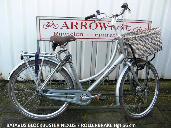 BATAVUS BLOCKBUSTER, Fietsen en Brommers, Fietsen | Dames | Damesfietsen, Gebruikt, Batavus, Versnellingen, 53 tot 56 cm, Ophalen