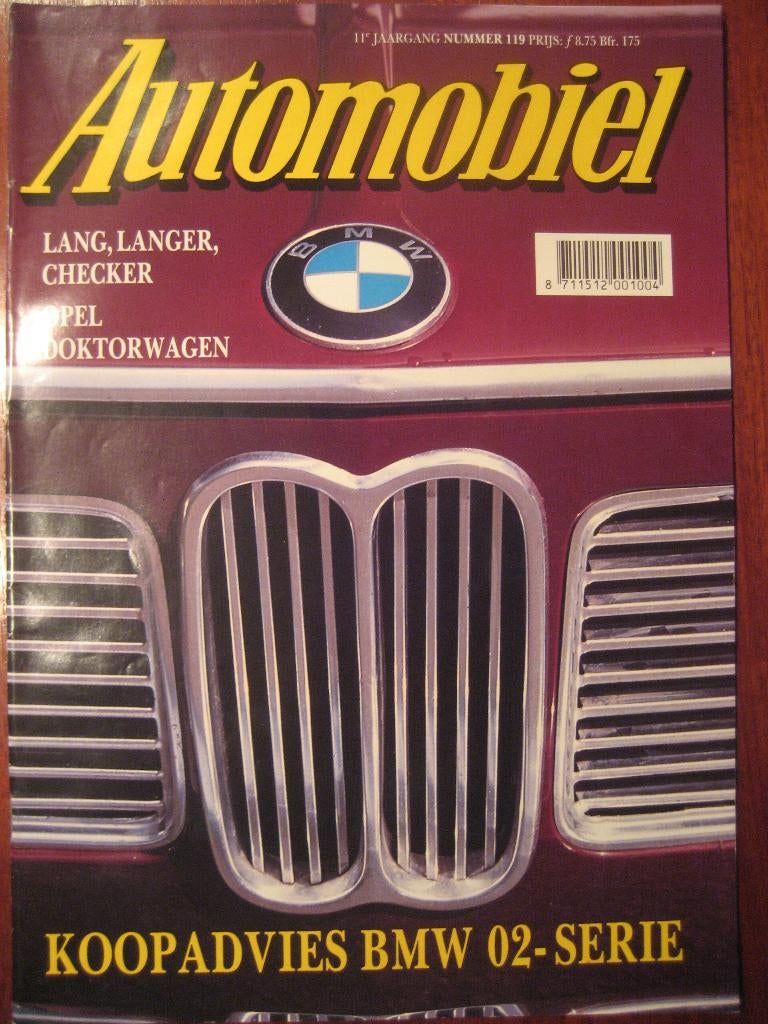 Het Automobiel 119 BMW 02, Checker, Opel Doktorwagen, Jawa, Ophalen of Verzenden, Nieuw, BMW