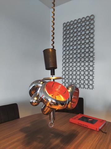 Vintage retro space age lamp (60'/70') beschikbaar voor biedingen