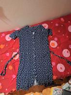 Jurk van de Hema, blauw met witte stippen maat S, Kleding | Dames, Ophalen of Verzenden, Gedragen, Blauw