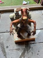 Star Wars Jar Jar Binks Beeldje, Ophalen of Verzenden, Gebruikt, Beeldje of Buste