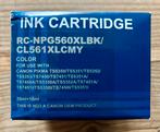 Inktpatronen Canon RC-NPG560XLBK CL561XLCMY, Ophalen of Verzenden, Nieuw, Cartridge, Canon