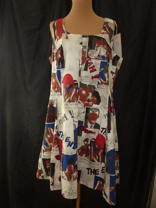 zomerjurk maat: XXL merk : Heart, Kleding | Dames, Jurken, Nieuw, Maat 46/48 (XL) of groter, Overige kleuren, Boven de knie, Verzenden