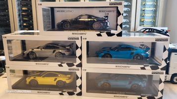 Minichamps Porsche 911 GT2 RS 991.2 Weissach Package - 2018 beschikbaar voor biedingen