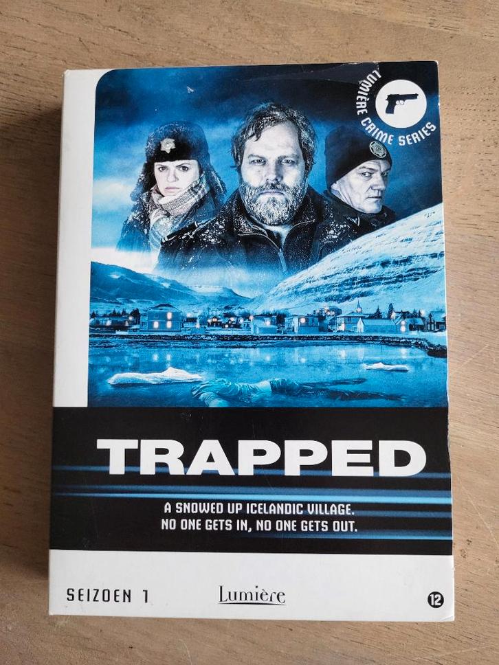 DVD Trapped seizoen 1, Cd's en Dvd's, Dvd's | Tv en Series, Zo goed als nieuw, Vanaf 12 jaar, Ophalen of Verzenden