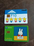 2 Oude Nijntje Telefoonkaarten Kerst en school Thema, Ophalen of Verzenden