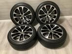 Renault Megane IV origineel velgen zomerbanden 17 inch TPMS, Auto-onderdelen, Banden en Velgen, Banden en Velgen, 17 inch, Personenwagen