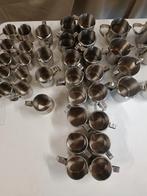 Dik 40 stalen suikerpotjes/melkkannen van oa. Sunnexen Emga., Huis en Inrichting, Keuken | Servies, Ophalen, Overige materialen