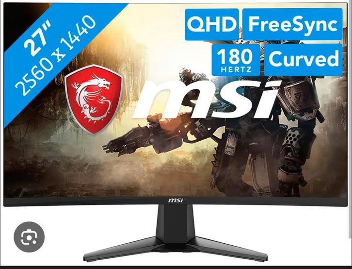 Game set, Computers en Software, Monitoren, Zo goed als nieuw, 201 Hz of meer, Gaming, IPS, Quad HD (2K), Ophalen