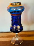 Italiaans-Venetiaans mondgeblazen bloemenvaas, Antiek en Kunst, Antiek | Glas en Kristal, Ophalen of Verzenden